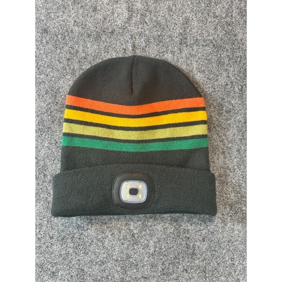 NWOT Night Scope LED Beanie Hat 3 Mode Light Winter Outdoor Camping Work Warm - Picture 2 of 5